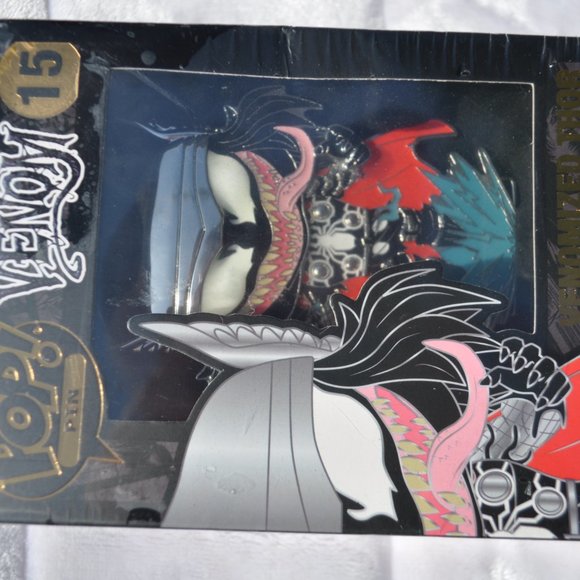 Funko Pop Pin Marvel Venom Venomized Thor #15 Enamel Pin Brand New - Picture 2 of 6